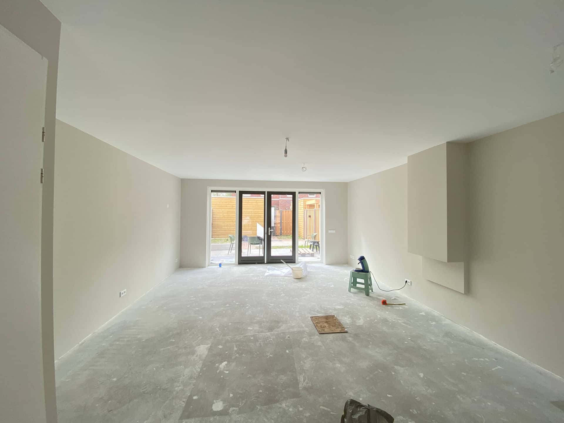 Nieuwbouw — erker — na renovlies