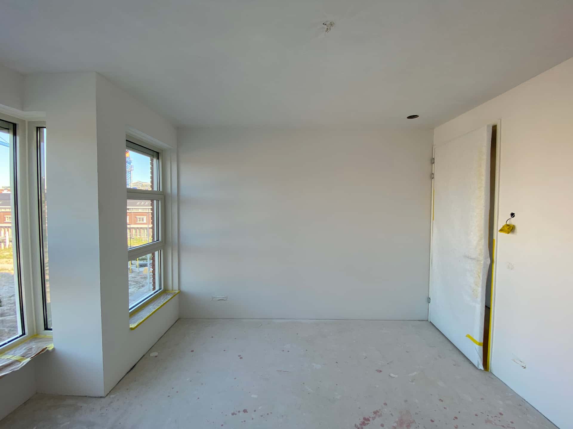 Nieuwbouw — erker — voor renovlies